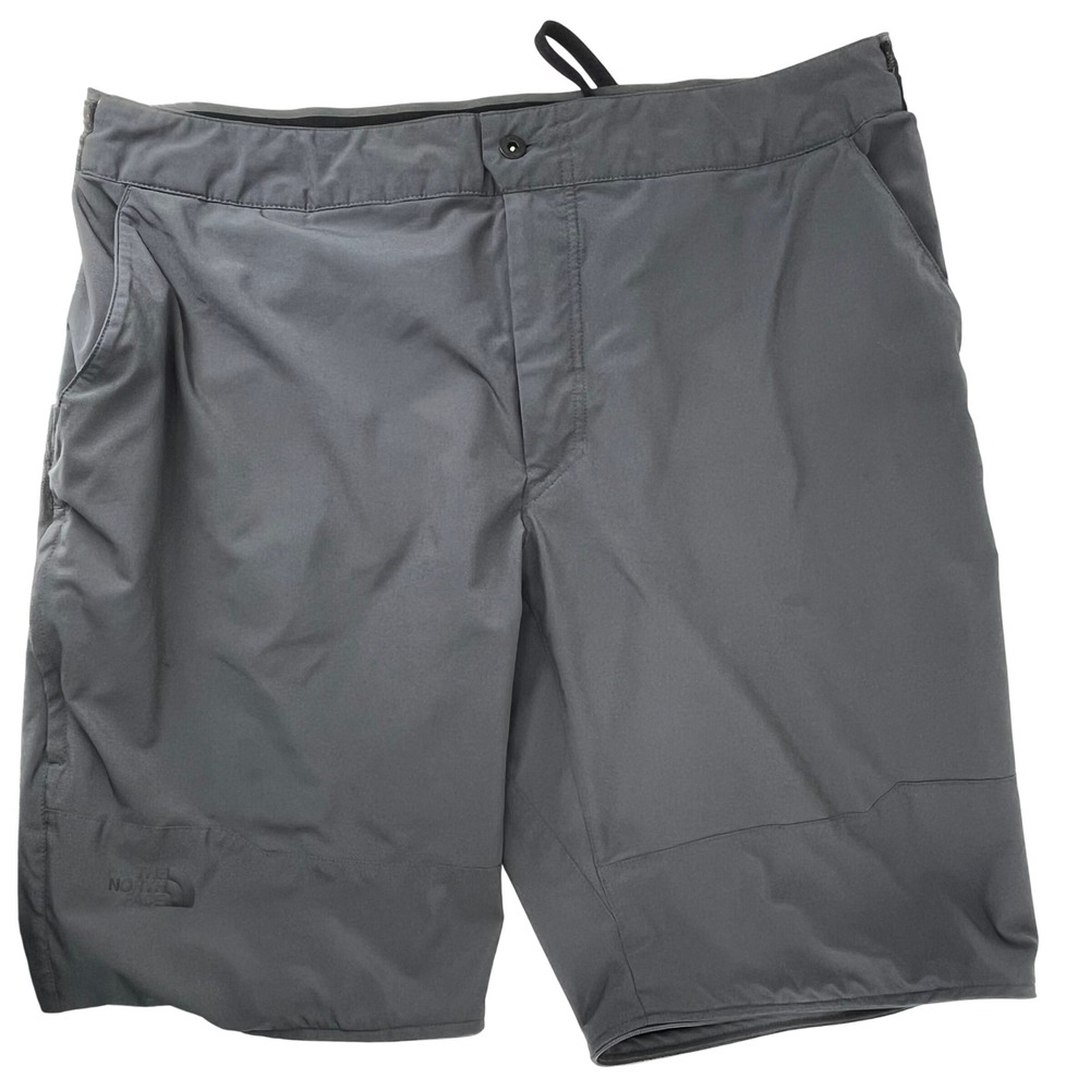 The North Face Mens Gray Outdoor Performance Hiking Shorts Size 40 Regular